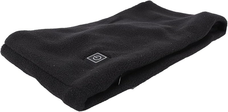 Electric Heated Scarf for Winter Cold Proof and Safe Black - Image 1